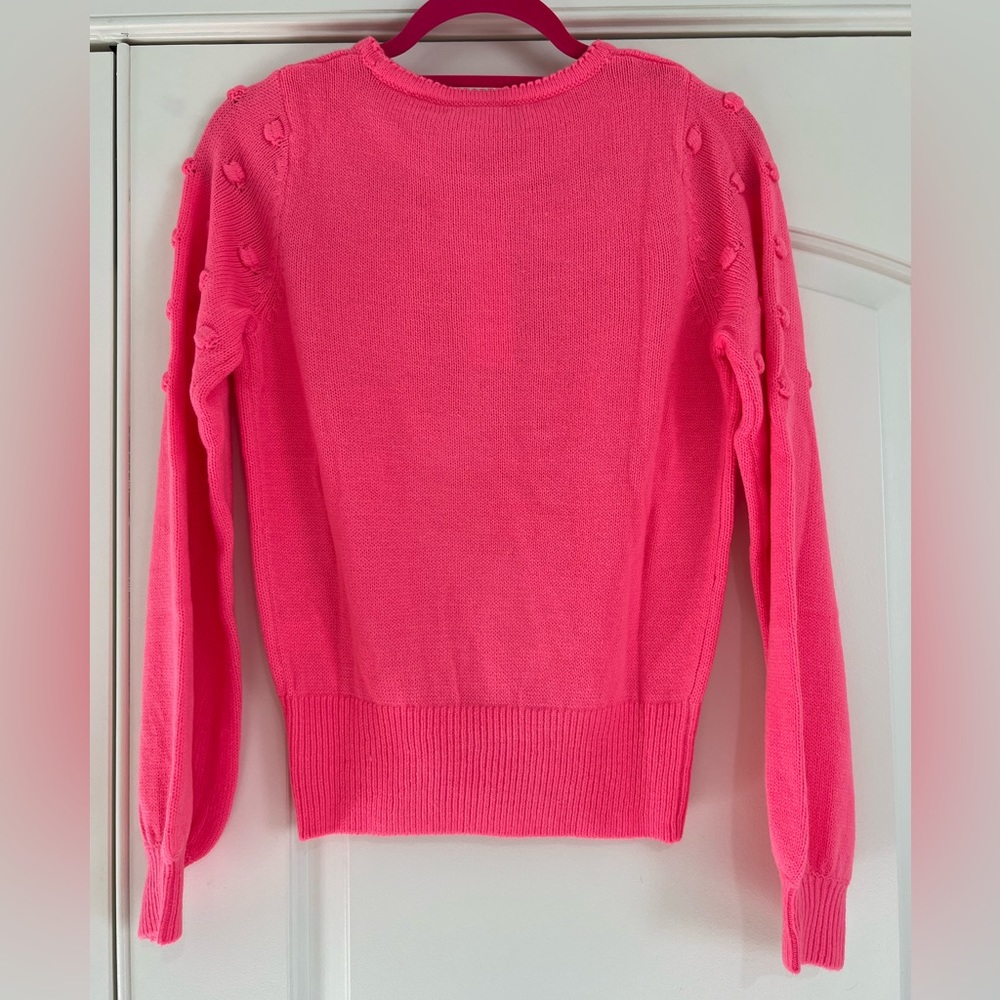 Lilly Pulitzer Tekla Sweater in Coral Sands size XS - Picture 3 of 6